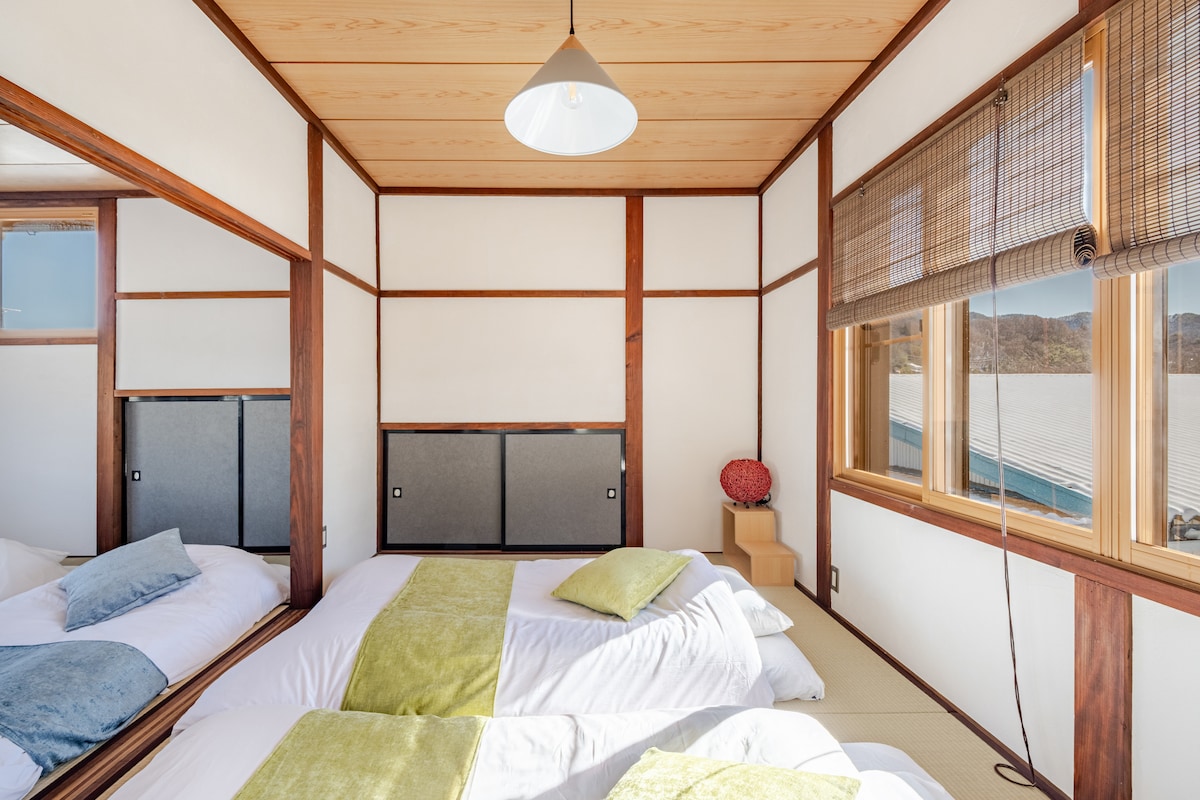 和室に整えられた寝具